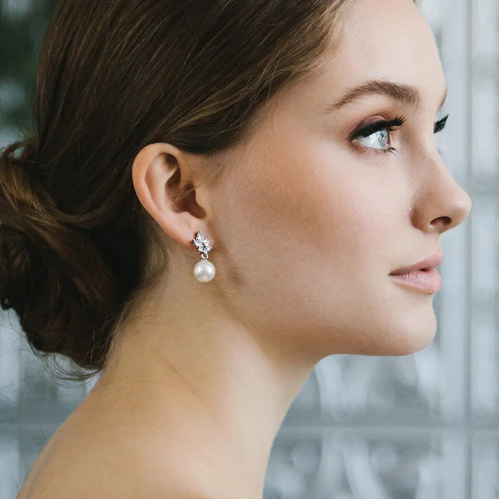Peyton Pearl Dangle Earrings