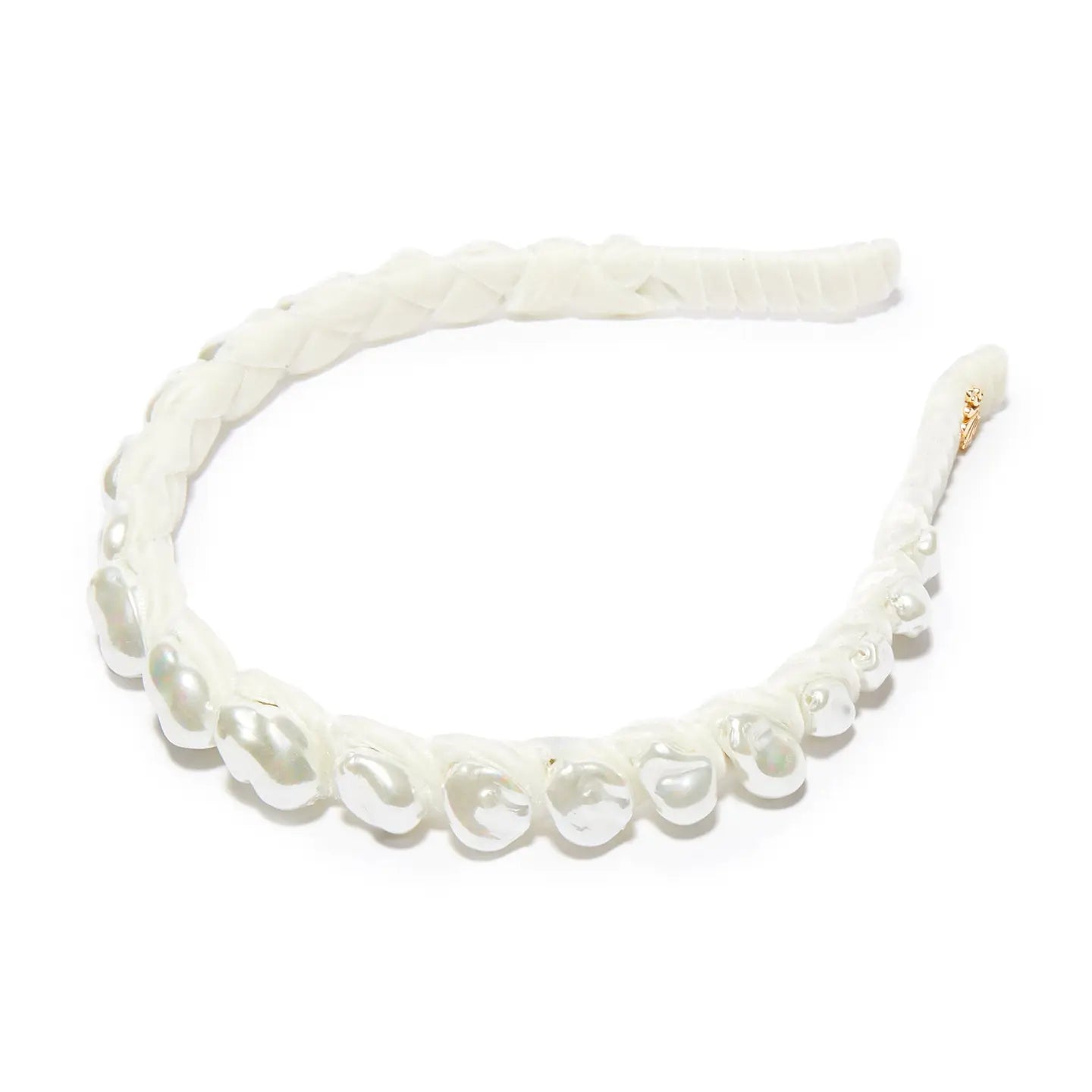 Ivory Graduated Baroque Pearl Headband