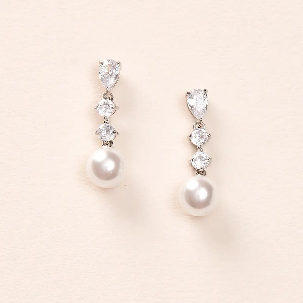 Bailey Pearl Drop Earrings